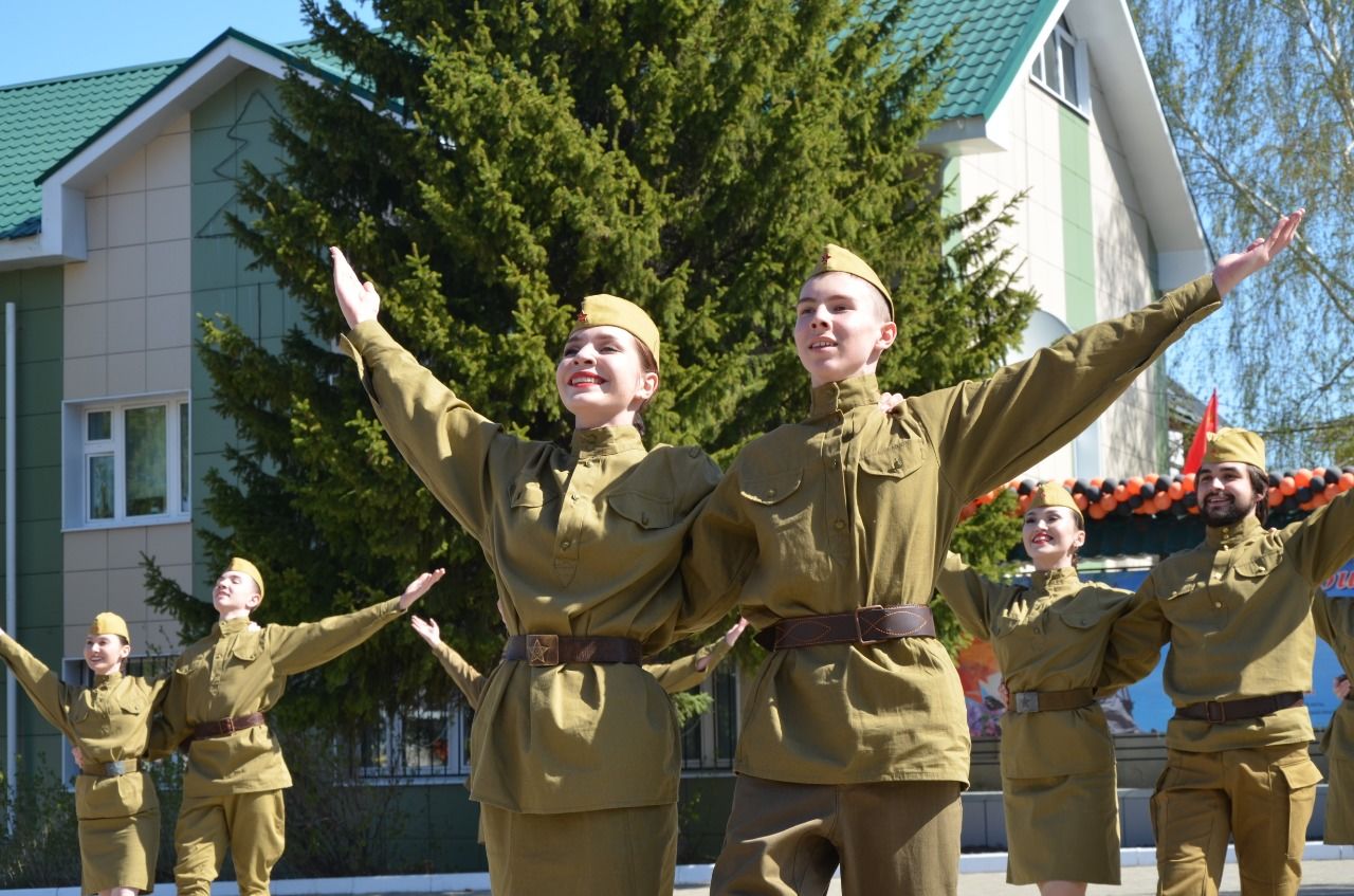 Праздник Победы встретили в Высокогорском районе