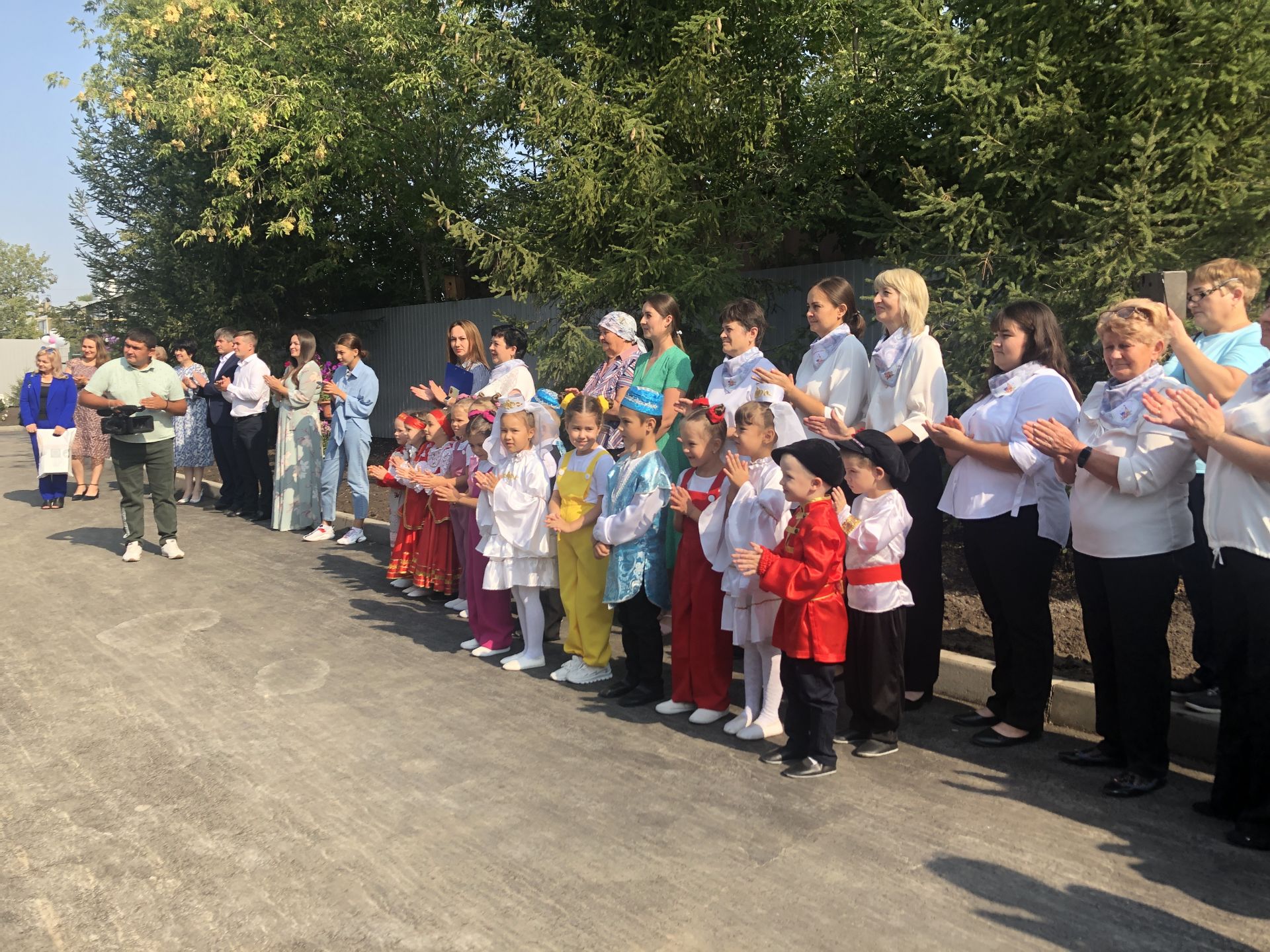 В Усадах открыли детский сад «Волшебный замок» после проведения капитального ремонта