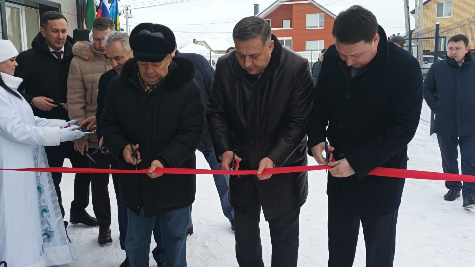 Сегодня открыли здание сельсовета Высокогорского сельского поселения