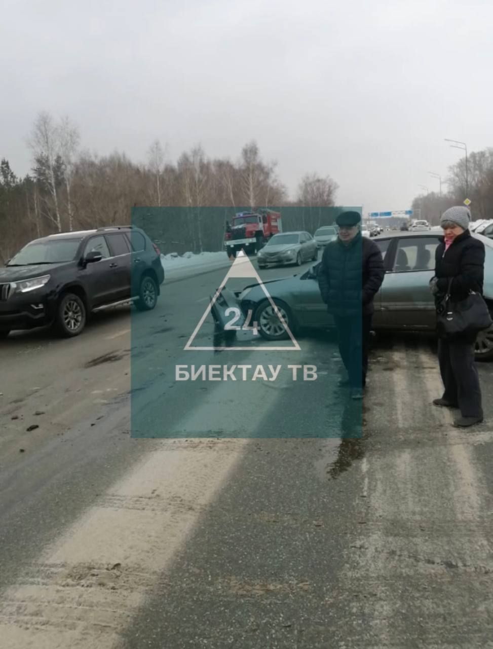 ДТП с участием трех автомобилей произошло в Высокогорском районе, есть пострадавшие