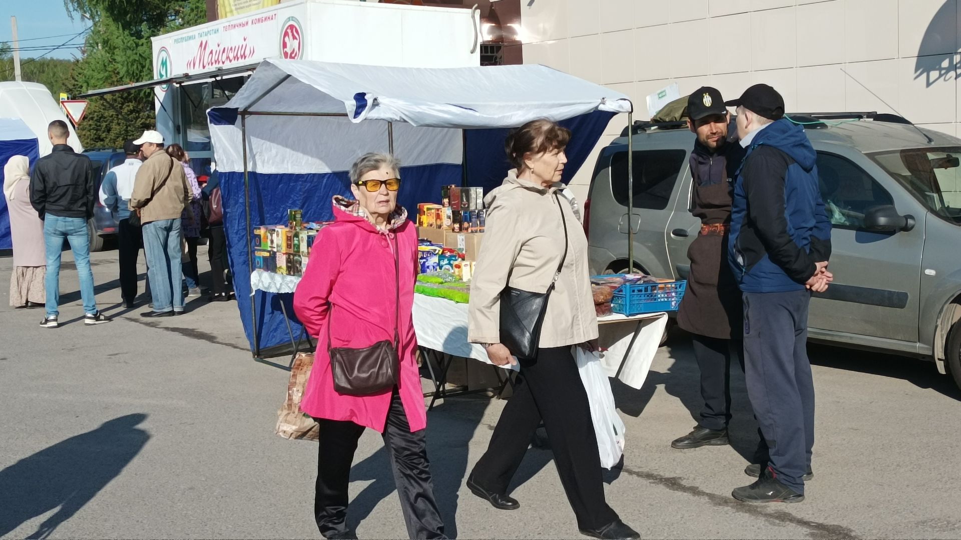 В райцентре прошла сельскохозяйственная ярмарка