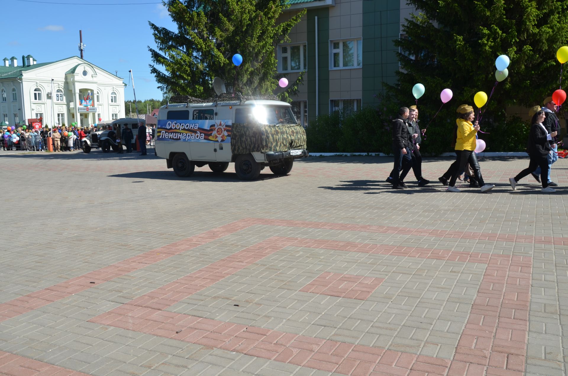 Фоторепортаж с празднования Дня Победы в Высокогорском районе