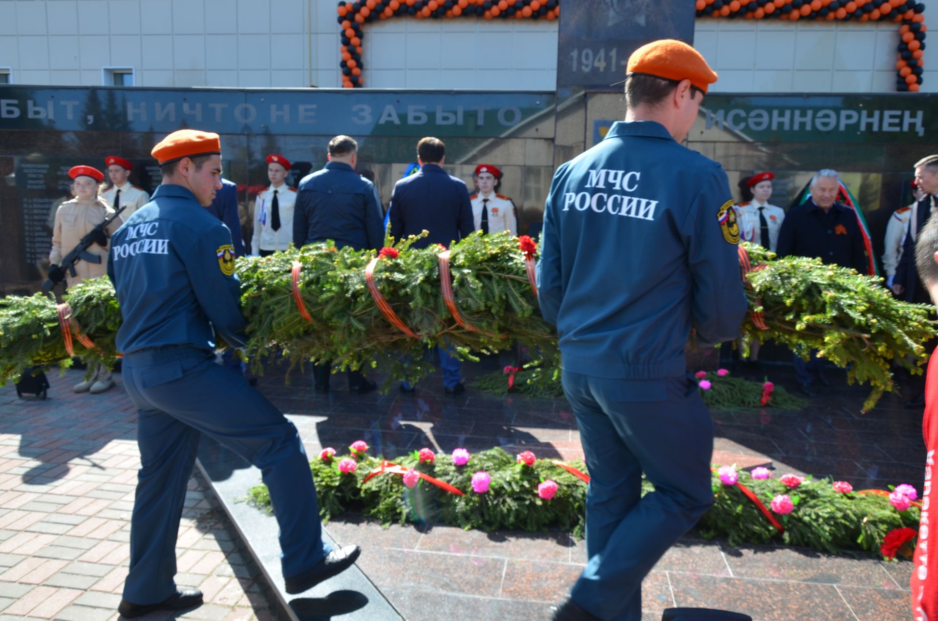 Фоторепортаж с празднования Дня Победы в Высокогорском районе