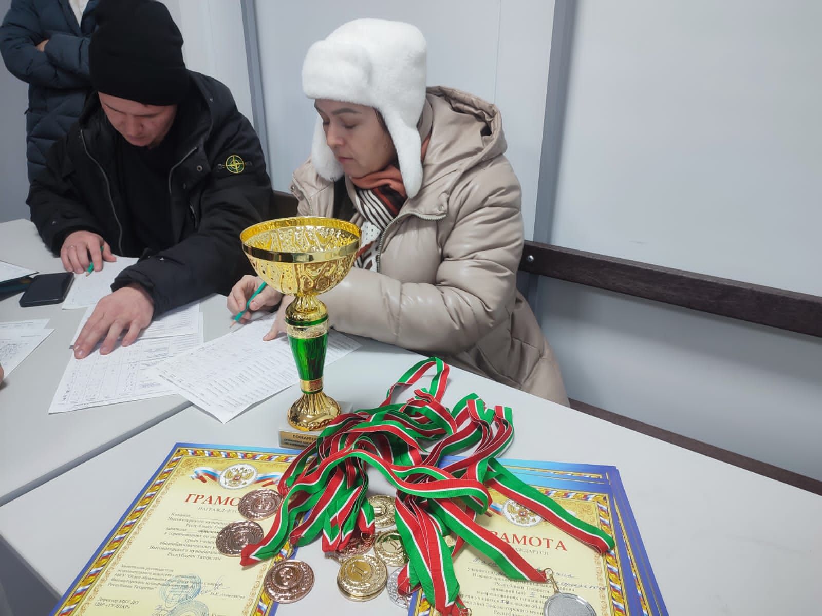 Школьники в Бирюлях и Мемделе оказались лучшими в лыжном виде спорта
