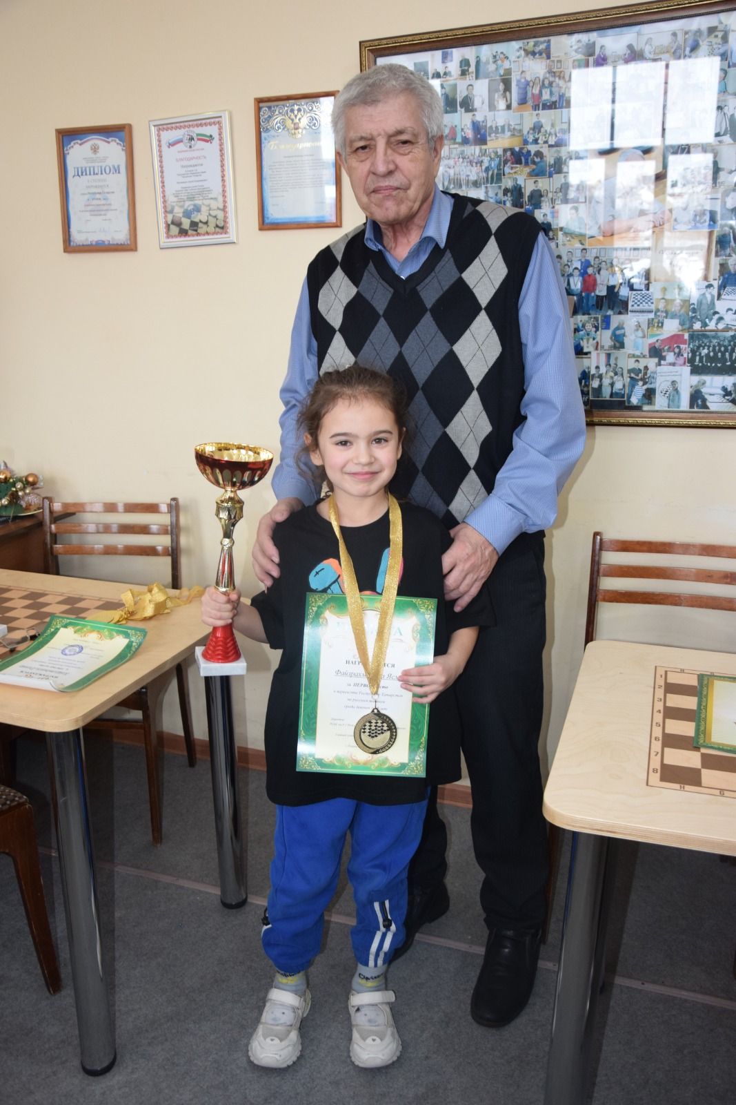 Высокогорские шашисты взяли медали на Первенстве РТ