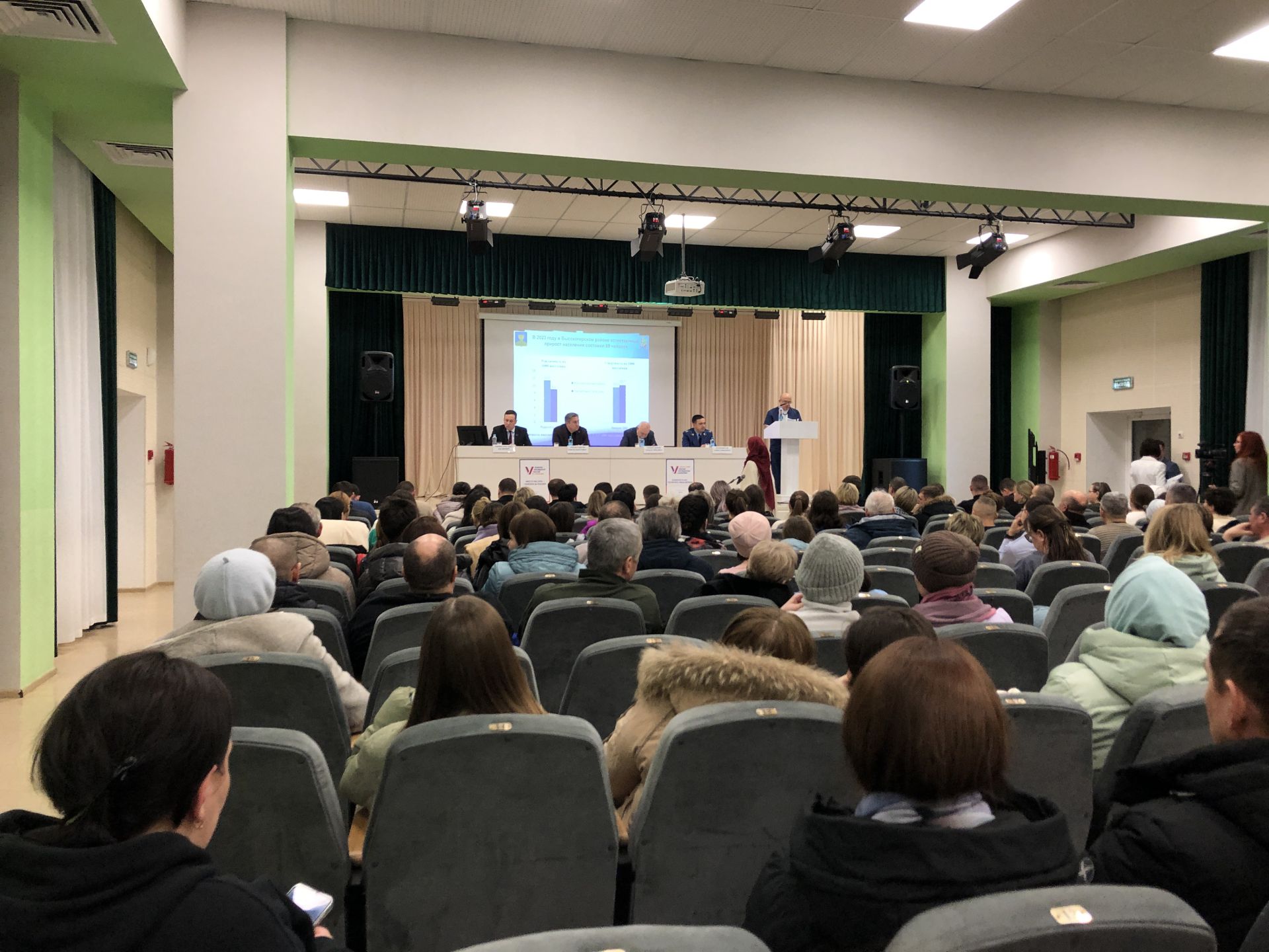Заключительное собрание граждан в Высокогорском сельском поселении прошло в пятой школе