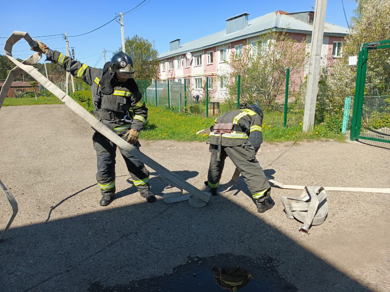 В Бирюлинской СОШ прошли антитеррористические учения