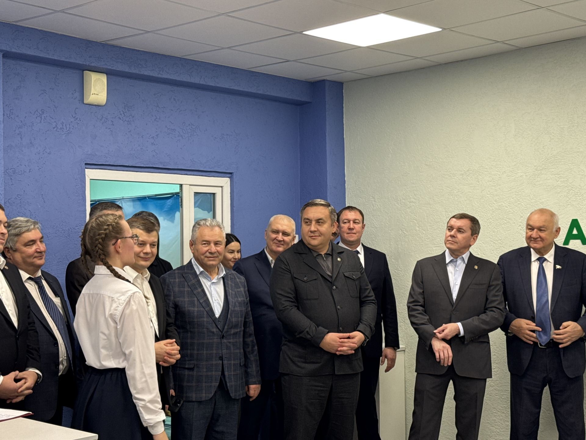 В Высокогорской школе №3 открылся агрокласс