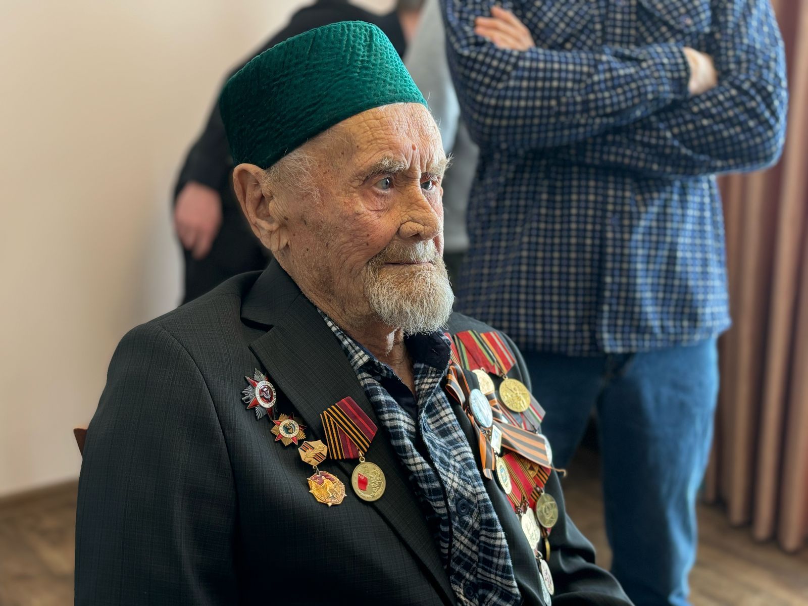 Двойная награда нашла 99-летнего ветерана ВОВ из Высокогорского района