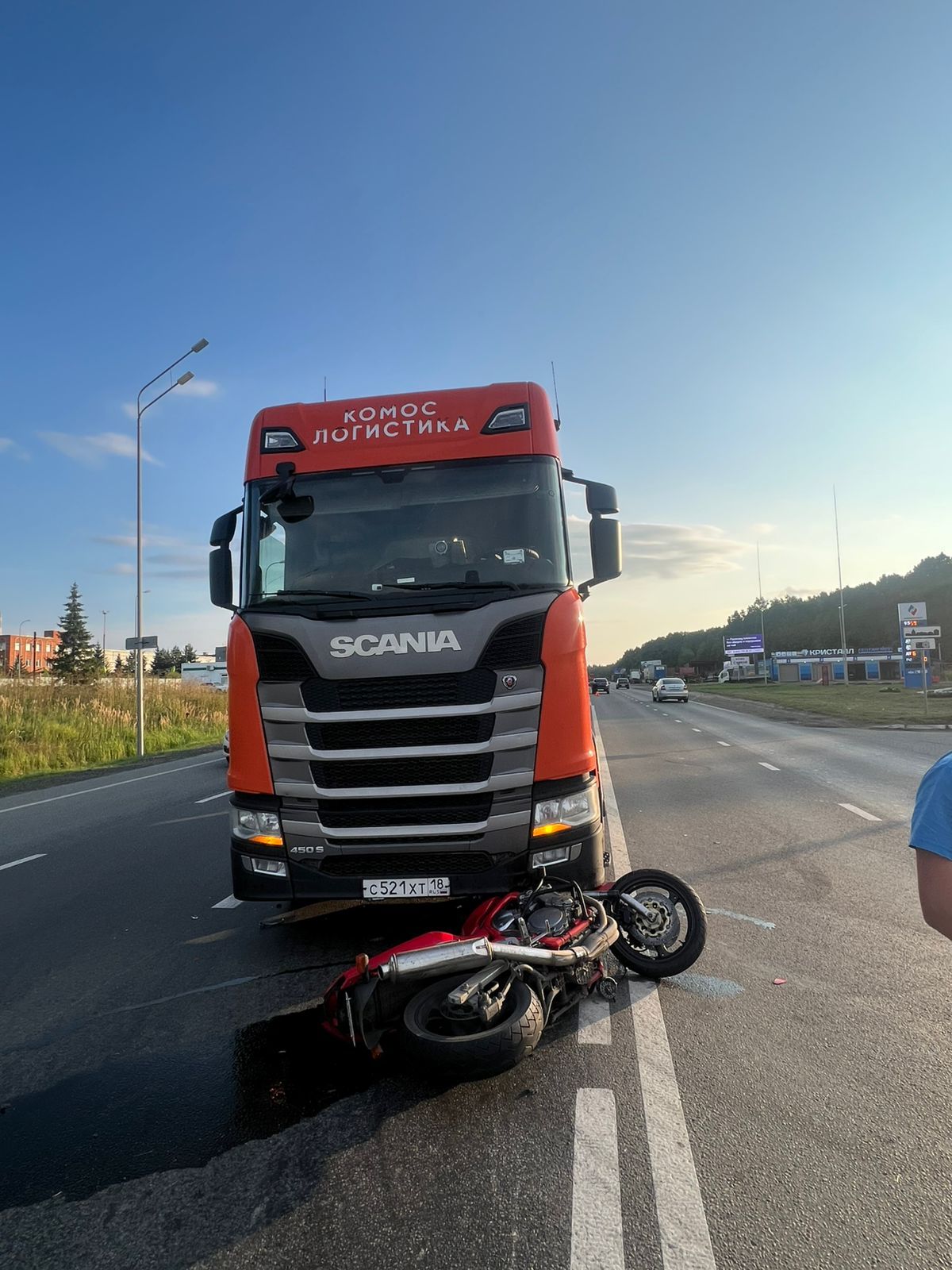 В Высокой Горе произошло серьезное ДТП