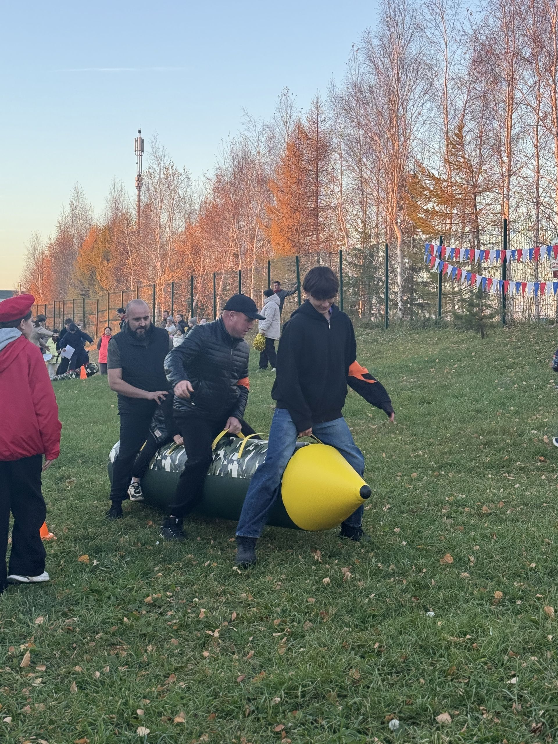 Дети и родители объединились на военно-патриотической игре в «Байгыше»