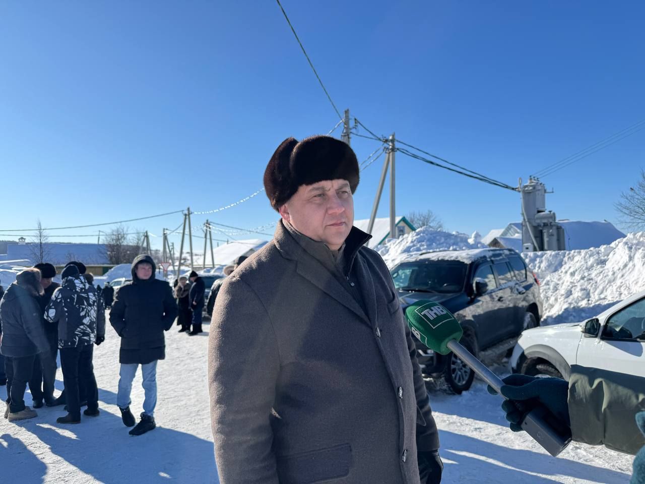 Полумесяц над мечетью в селе Айбаш
