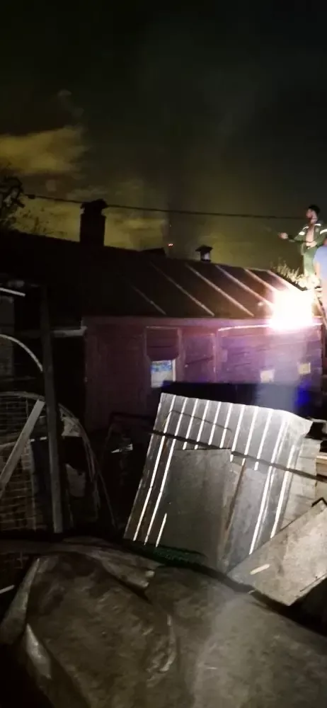 В СНТ «Химик» сгорели две бани на площади 36 квадратных метров