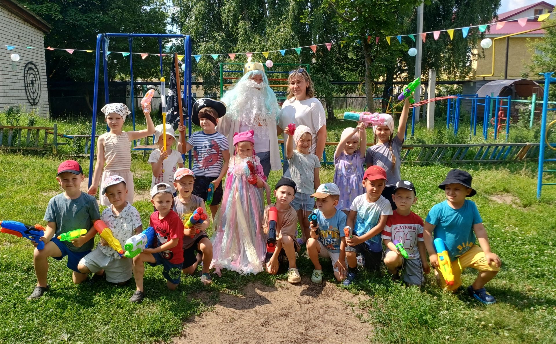 Повелитель морей в гостях у дошколят: как в «Подсолнушке» прошел День Нептуна