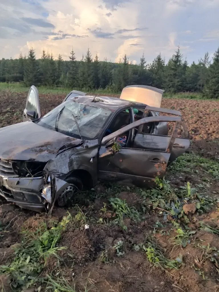 В Высокогорском районе в ДТП на трассе М-7 пострадал водитель