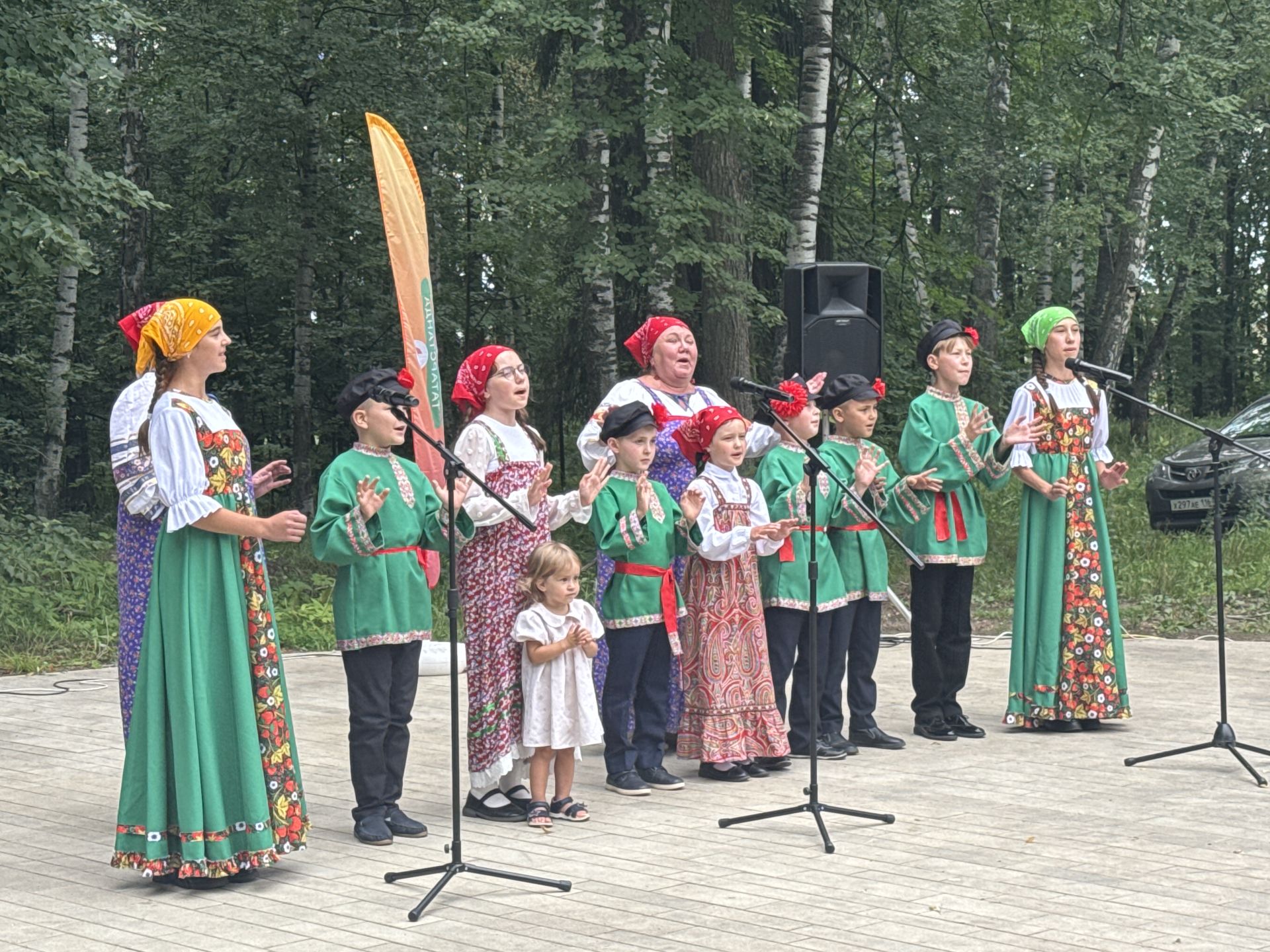 В Парке Победы прошел Единый день фольклора