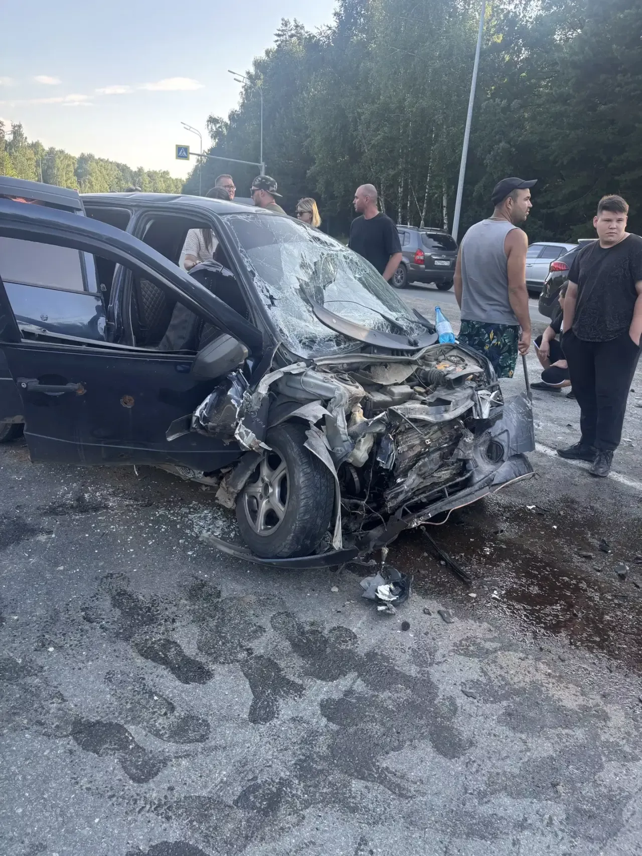 Красный свет стоил здоровья: трое в больнице после ДТП в Высокогорском районе