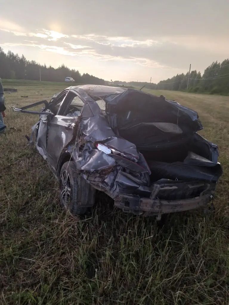 Водитель Hyundai погиб в ДТП на дороге Каменка – Дубъязы – Большая Атня