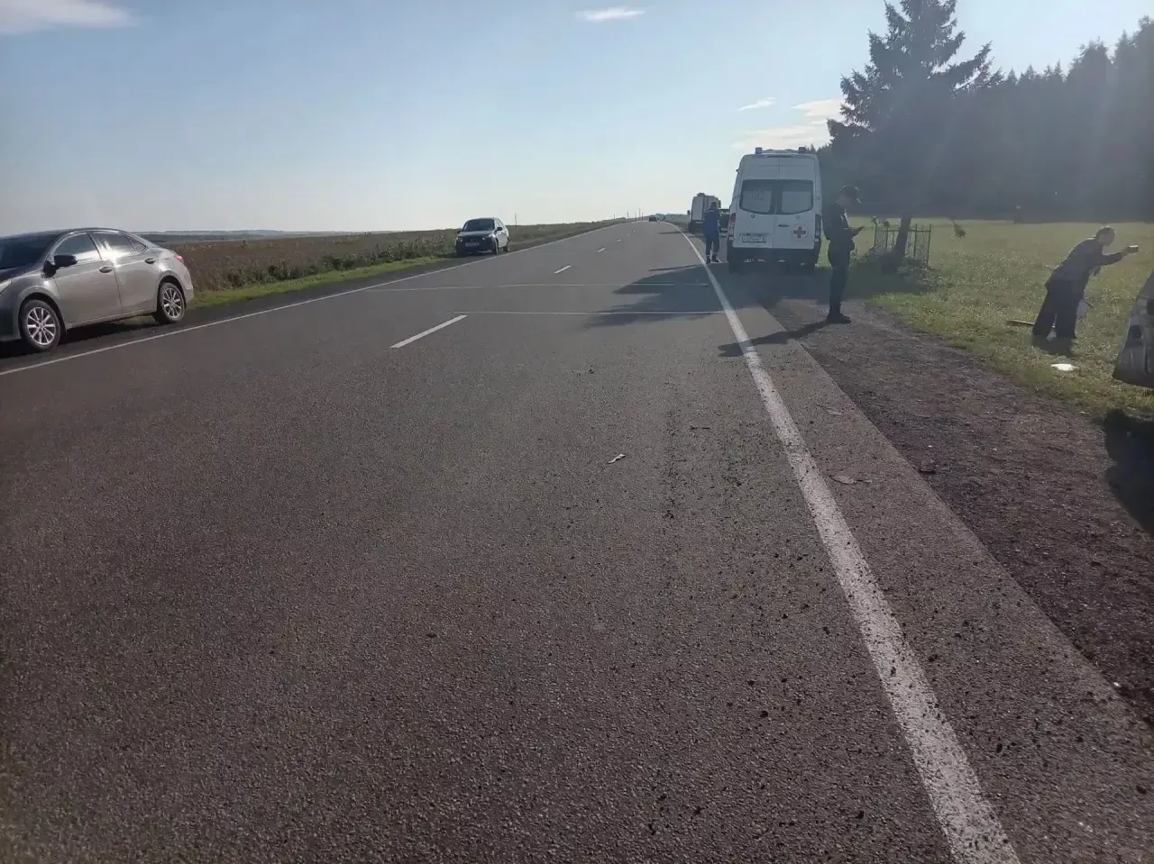 Два водителя пострадали в ДТП на трассе М-7 в Высокогорском районе