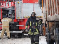 В Альметьевске произошел крупный пожар на полигоне ТБО