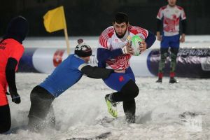 21-22 февраля Казань примет чемпионат России по регби на снегу