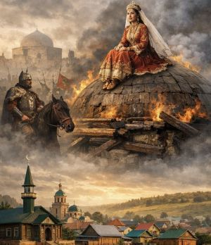 Легенда о Гайше-бике и история деревни Татарская Айша