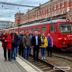 Студотряды Татарстана приняли участие в праздновании Дня железнодорожника