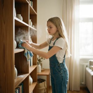 Психологи советуют убираться по 15 минут в день