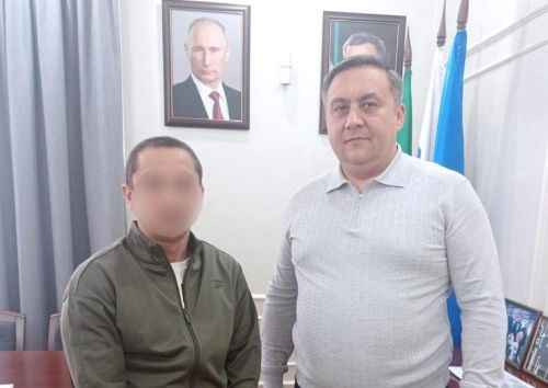Боец СВО встретился с Равилем Хисамутдиновым