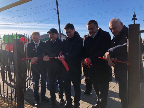Торжественное открытие дома культуры прошло сейчас в селе Инся Березкинского поселения