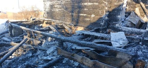 В Больших Ковалях произошел пожар