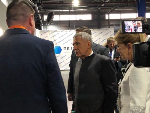 Рустам Минниханов посетил Высокогорский район