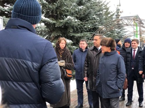 Рустам Минниханов посетил Высокогорский район