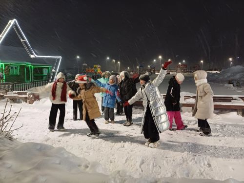 В Высокогорском районе открыли главную ёлку