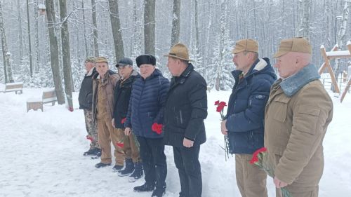 Ветераны Афганской войны собрались в Парке Победы