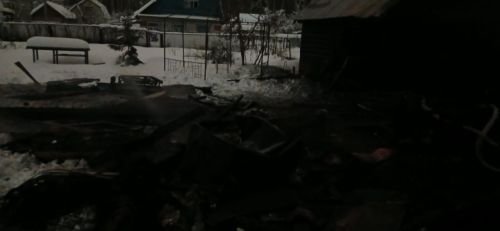 На пожаре в Высокогорском районе обнаружили труп женщины