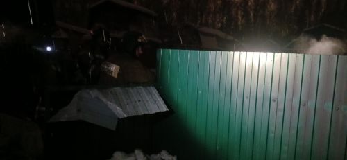 На пожаре в Высокогорском районе обнаружили труп женщины