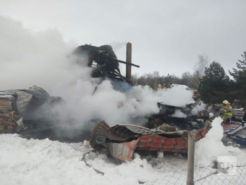 В Татарстане отец с двумя маленькими дочерьми погиб в огне