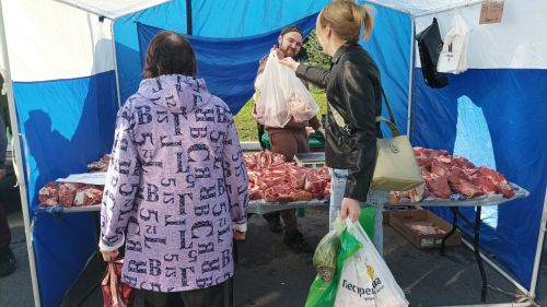 В райцентре прошла сельскохозяйственная ярмарка