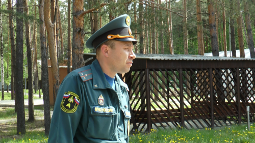 Лагерь «Молодежный» прошел проверку сотрудников МЧС
