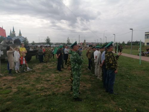 Сегодня в преддверии Дня пограничника в парке «Заказанье» прошли праздничные мероприятия