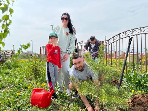 В парке «Заказанье» посадили деревья