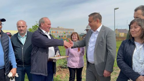 В парке «Заказанье» посадили деревья