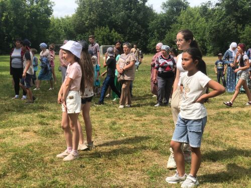 В парке Журавлева села Усады проходит сегодня праздник «Курбан байрам»