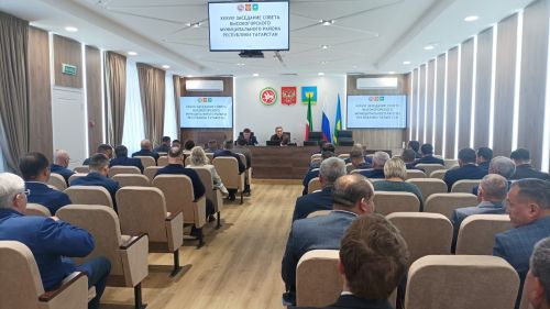 Прошло 38-е заседание Совета Высокогорского муниципального района