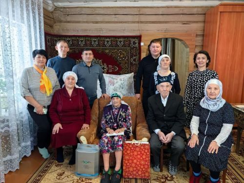 Сегодня 100-летний юбилей отмечает Рашида Рахматуллина из села Инся