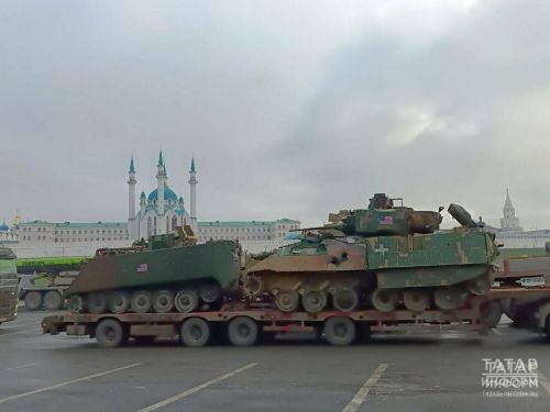 Завтра, 13 ноября, на парковке Центрального стадиона Казани откроется выставка трофейной военной техники «Сила V правде — гордость и Победа»