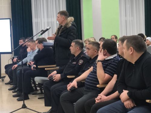 Заключительное собрание граждан в Высокогорском сельском поселении прошло в пятой школе