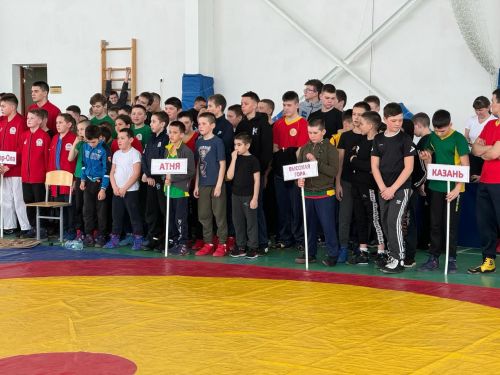 Высокогорские борцы вернулись с медалями с турнира