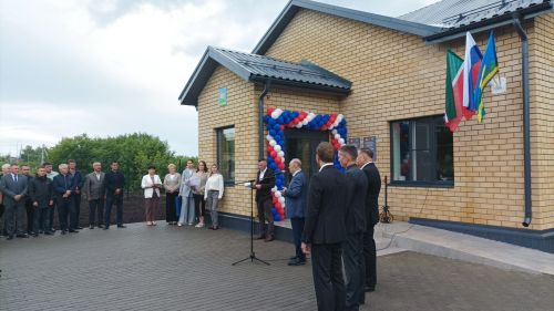 В Усадах открыли административного здание cельского Совета